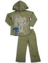 Charlie Rocket - Little Boys Long Sleeve Hoodie Pant Set