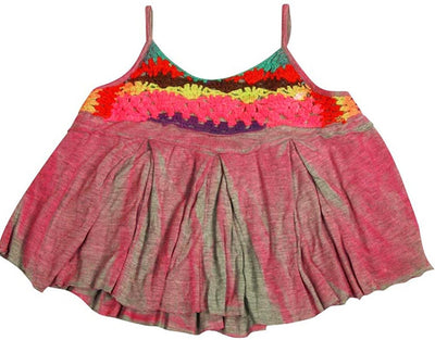 Flowers by Zoe - Little Girls Cropped Top