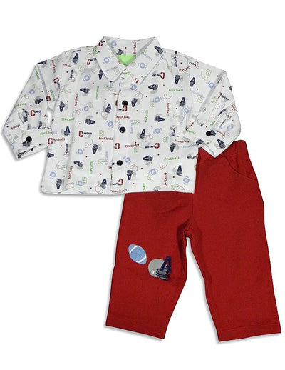 SnoPea - Baby Boys Long Sleeve Pant Set