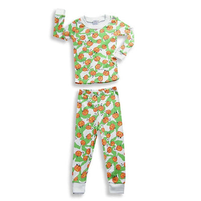 Sara's Prints Unisex Kids Long John Pajamas