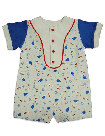 SnoPea - Baby Boys Short Sleeve Shortall