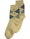 Tic Tac Toe - Big Girls' Argyle Sock