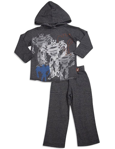 Charlie Rocket - Little Boys Long Sleeve Hoodie Pant Set