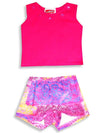 Rubbies - Little Girls 2 Piece Short Set