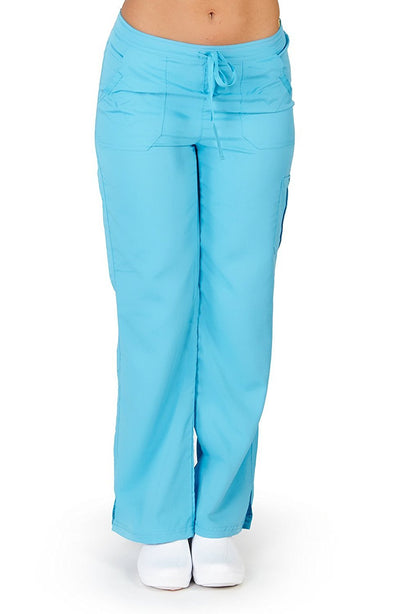 UltraSoft Premium Medical Scrub Pants for Women - Cargo Pocket - JUNIOR FIT