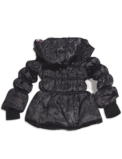 Velvet Chic - Little Girls' Winter Puffer Jacket