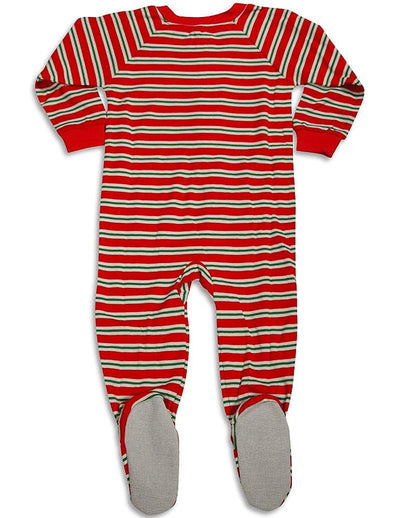 Sara's Prints - Little Boys Long Sleeve Footed Coverall