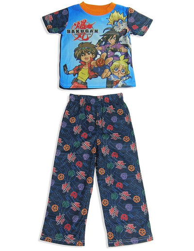 Bakugan - Little Boys Short Sleeve Bakugan Pajamas