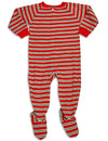 Sara's Prints - Little Boys Long Sleeve Footed Coverall