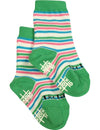 Tic Tac Toe - Little Girls' Striped Ankle Sock