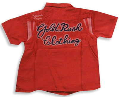 Gold Rush Outfitters - Little Boys Short Sleeve Bowl Shirt