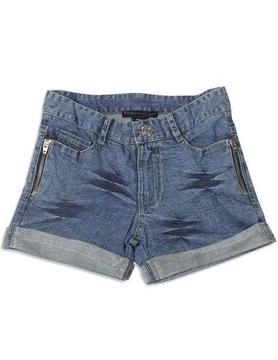 Flowers by Zoe - Little Girls' Jean Short