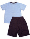 Wes and Willy - Little Boys Short Sleeve Shortie Pajamas