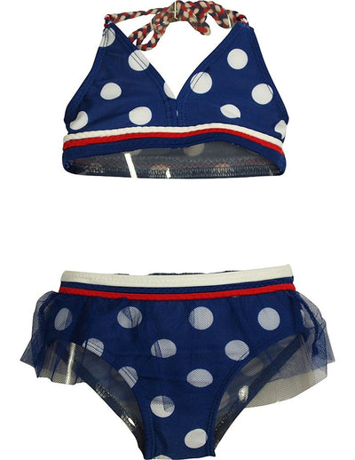 Rugged Bear - Little Girls' 2 Piece Swimsuit