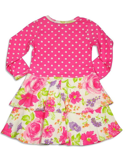 Baby Lulu - Baby Girls Long Sleeve Ana Dress