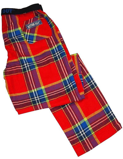 Bottoms Out - Ladies Plaid Flannel Lounge Pants