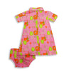 Oinkbaby.com - Baby Girls Short Sleeve Dress Set