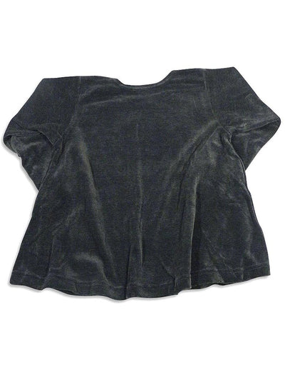 Mulberribush - Little Girls' Long Sleeve Velour Top