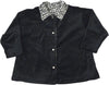 Mulberribush - Little Girls' Long Sleeve Velour Swing Jacket