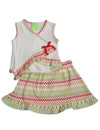 Snopea - Baby Girls Frazzle Razzle Skirt Set