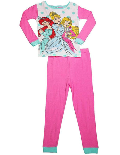 Disney Princess - Big Girls LS Disney Princess Pajamas