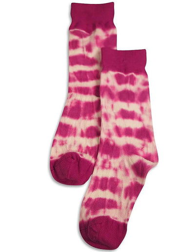 Tic Tac Toe Girls Tie Dye Socks