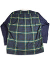 High Profile - Slightly Irregular Mens Long Sleeve Plaid Rugby Shirt