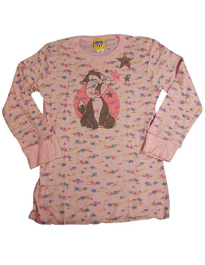 Junk Food - Big Girls' Long Sleeve Thermal Tee Shirt