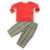 Mis Tee V-Us - Baby Boys 2 Piece Long Sleeve Elephant Pant Set