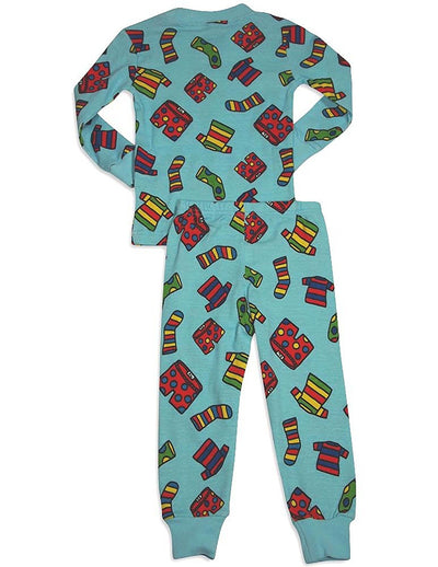 Planet Color - Baby Boys Long Sleeve Clothes Pajamas