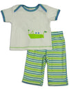 Cloud Mine - Baby Boys Short Sleeve Dog Pant Set