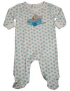 Happi by Dena - Baby Boys Long Sleeve Footed Coverall