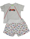 Snopea - Baby Boys Short Sleeve Classic Cars Short Set