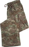 Duck Dynasty Camo Muted Colors Fleece Lounge Pants for men