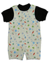 SnoPea - Baby Boys Short Sleeve Shortall