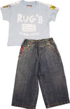 Mish - Baby Boys - 3 Styles - 100% Cotton - Short Sleeve Pant Set