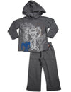 Charlie Rocket - Little Boys Long Sleeve Hoodie Pant Set