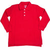 French Toast Boys Long Sleeve Pique Polo