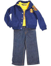 Izod - Little Boys 3 Piece Jean Pant Set