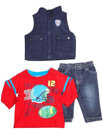 Kids Headquarters - Baby Boys 3 Pc Pant Set