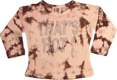 B-Nu - Baby Girls Long Sleeve Tie Dye Top