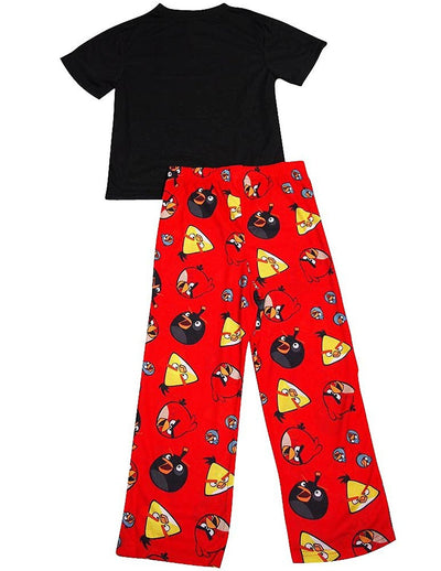 Angry Birds - Little Boys Short Sleeve Angry Birds Pajamas