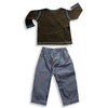 Mis Tee V-Us - Baby Boys Long Sleeve Pant Set