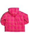 Rugged Bear - Little Girls' Plaid Hooded Winter Jacket