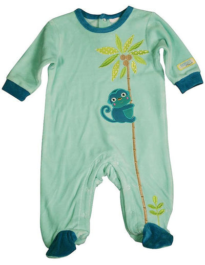 Happi by Dena - Baby Boys Long Sleeve Footed Coverall