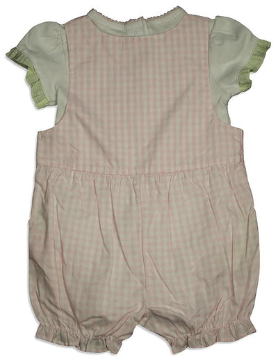 Baby Headquarters - Baby Girls Short Sleeve Coverall Set