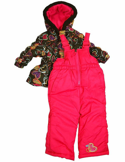 Pink Platinum - Baby Girls 2 Piece Snowsuit