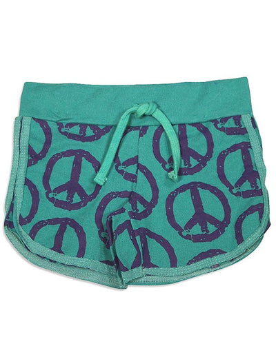 Purple Orchid - Little Girls' Gym Shorts