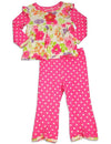 Baby Lulu - Baby Girls Long Sleeve Jill Pant Set