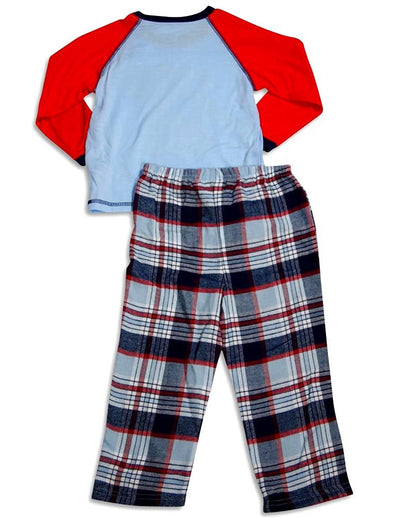 Little Me Boys Long Sleeve Pajamas